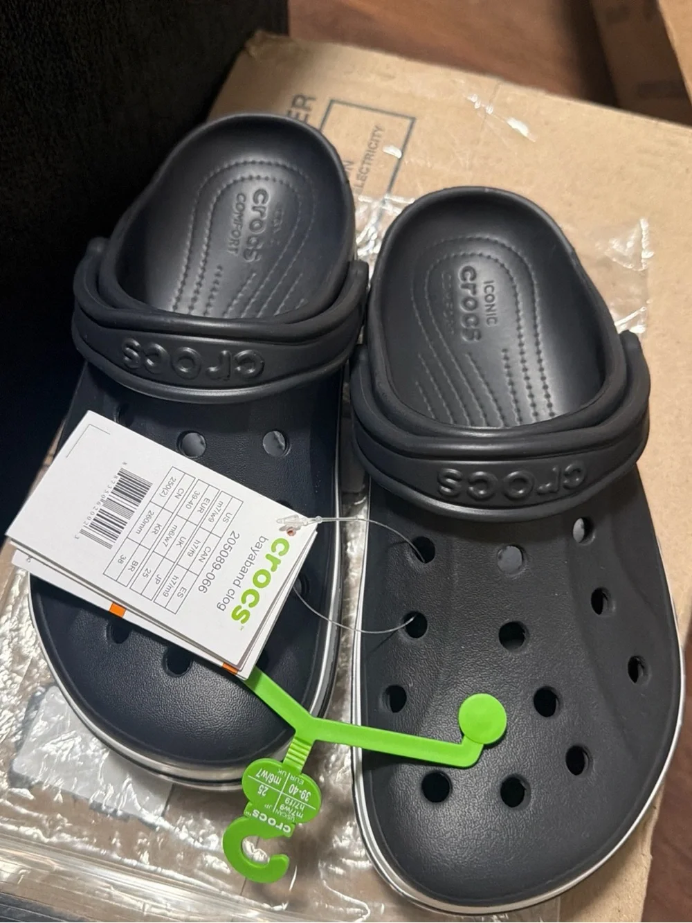 Crocs Unisex Bayaband Clog Slip-On Comfortable All Color, Size 7M / 9W